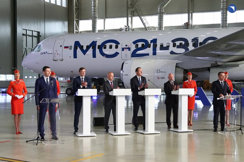 Подписан контракт на поставку и послепродажное обслуживание 90 отечественных МС-21 для 