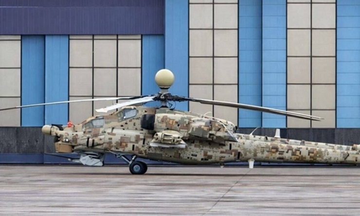 Русские Ми-28 ВВС Ирана пролетели над Тегераном