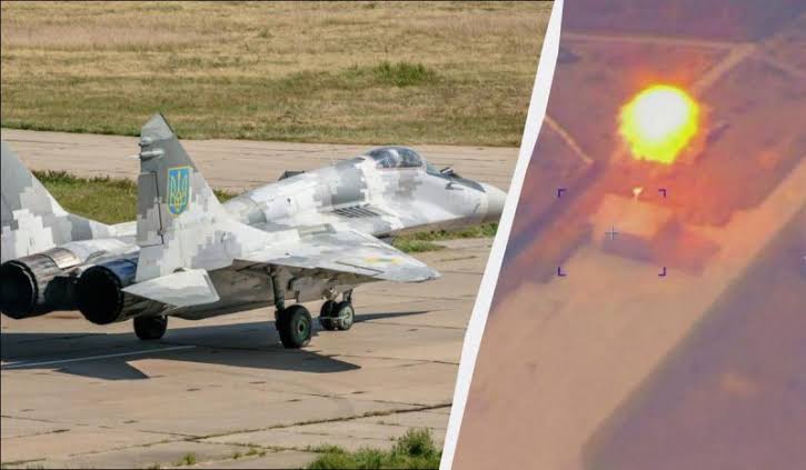 ВКС сбили украинский истребитель МиГ-29 в Одесской области