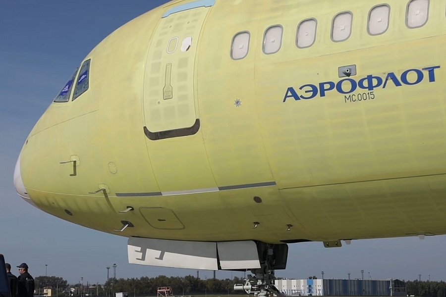 Собран второй серийный борт МС-21-310